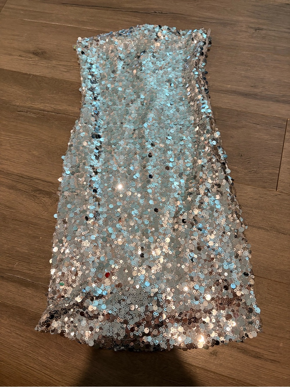 Womens Juniors Strapless Party Dress Size S